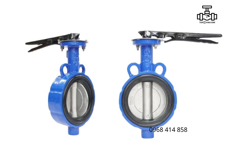 Van bướm tay gạt gang Wonil DN150