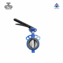 Van bướm tay gạt gang Wonil DN80