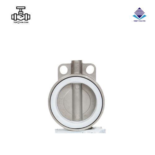 Van bướm tay gạt inox Wonil DN125 - Hình ảnh 3