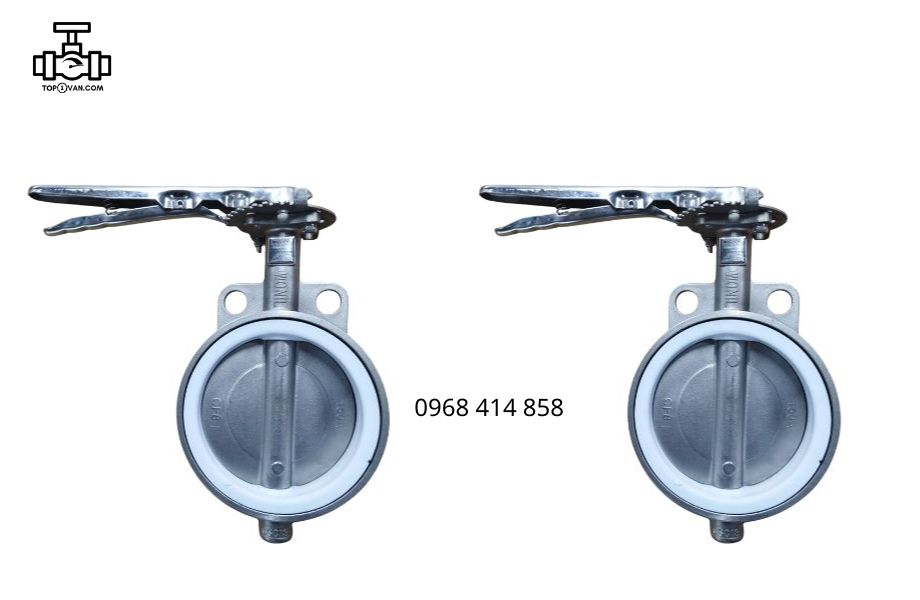 Van bướm tay gạt inox Wonil DN150