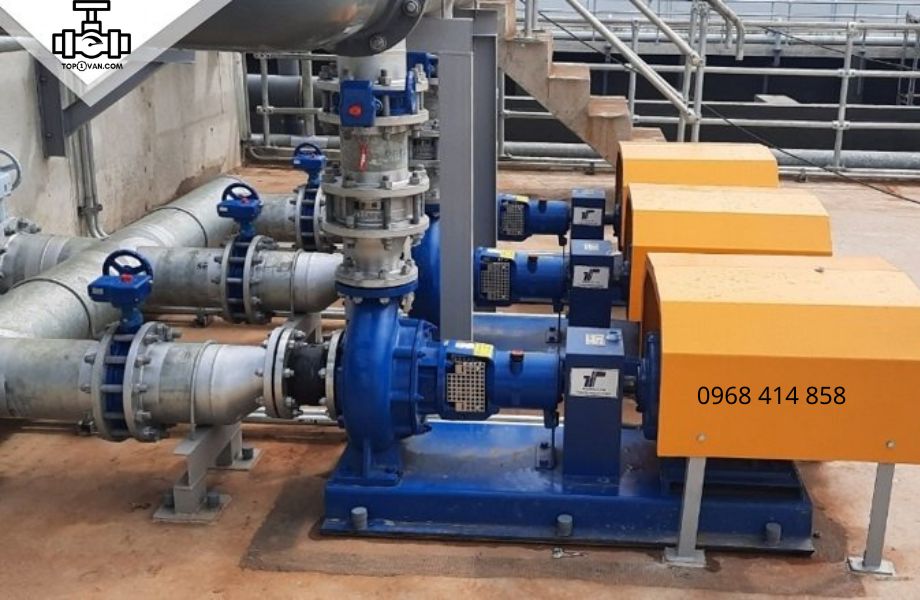 Van bướm tay quay gang Wonil DN125