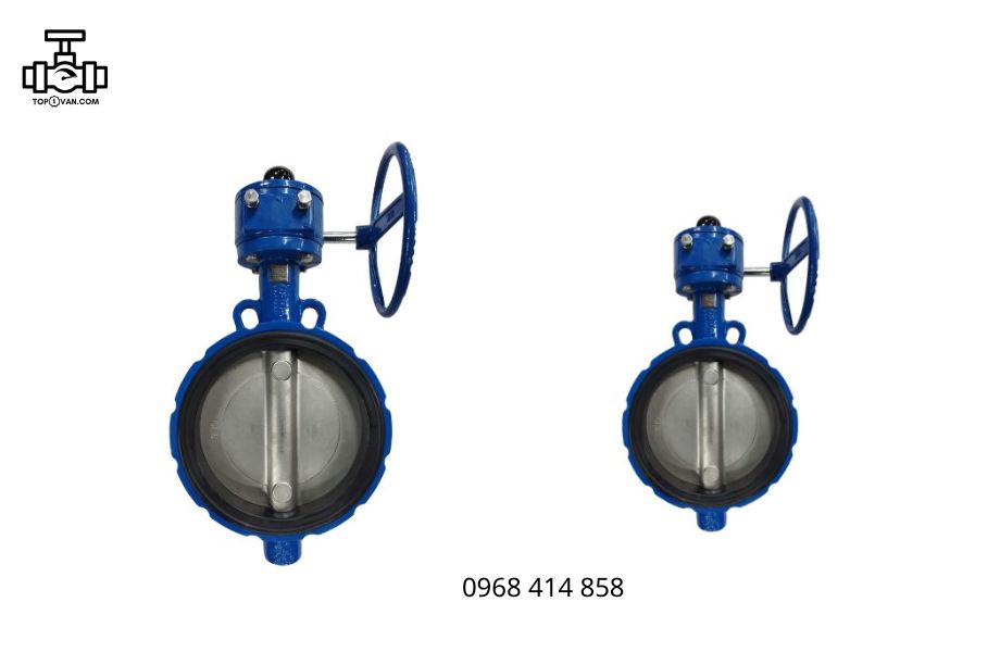 Van bướm tay quay gang Wonil DN400