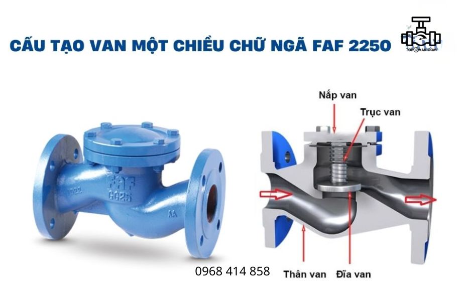 Van một chiều chữ ngã FAF 2250