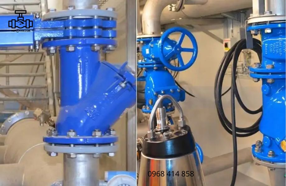 Van một chiều dạng bi nối bích FAF 2290