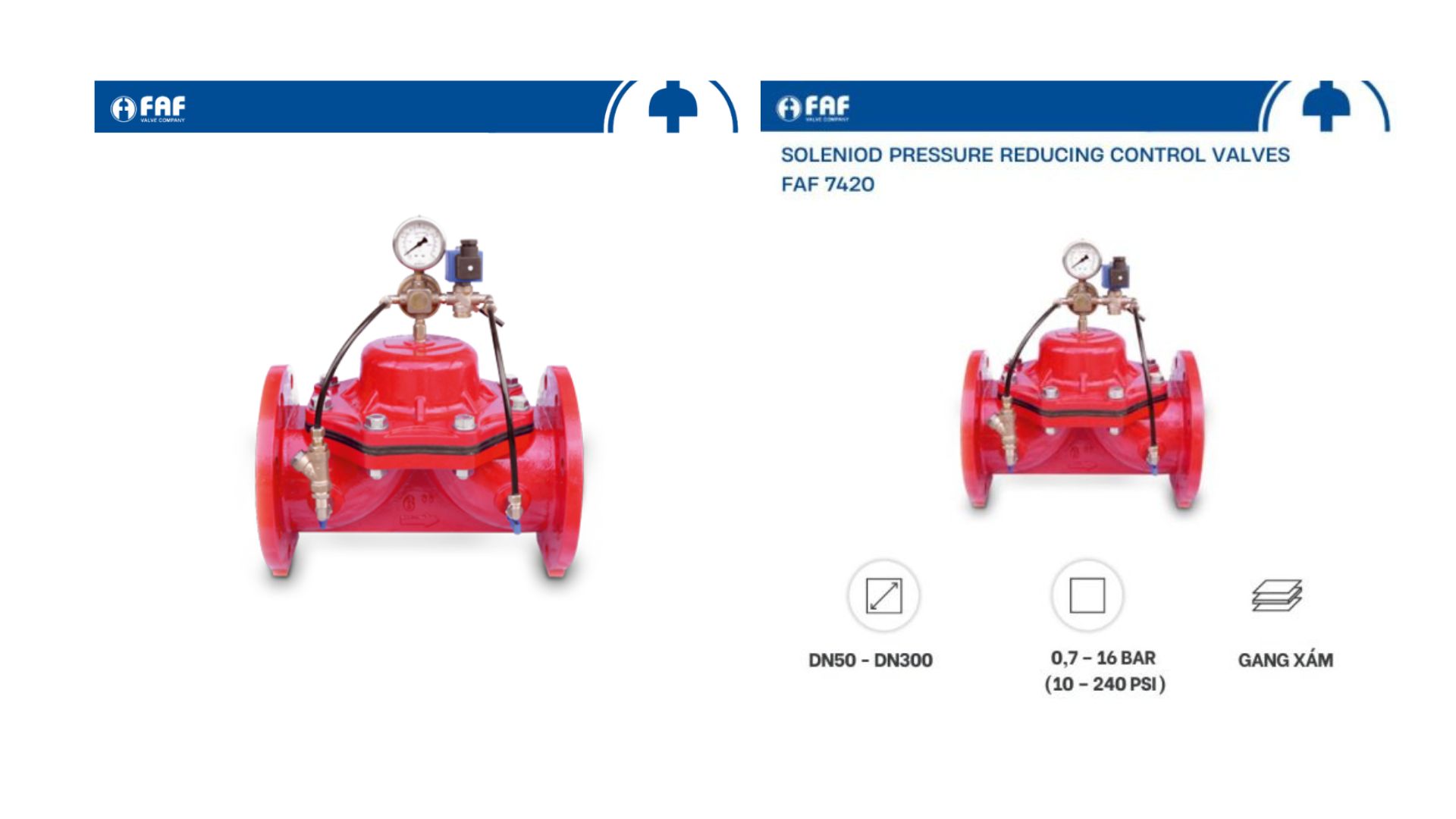 Van giảm áp dạng Solenoid FAF 7420