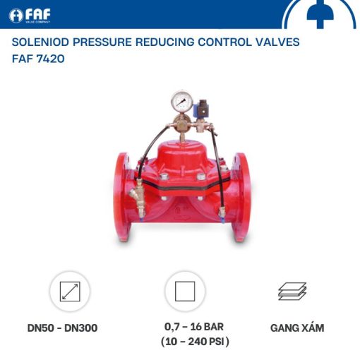 Van giảm áp dạng Solenoid FAF 7420 - Hình ảnh 4