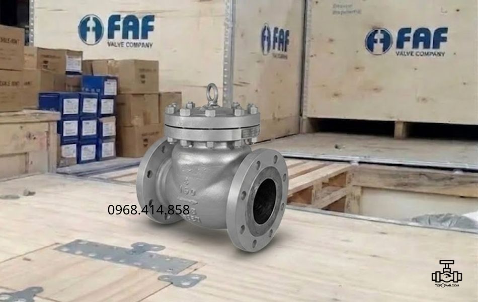 Van một chiều lá lật thép FAF 2255
