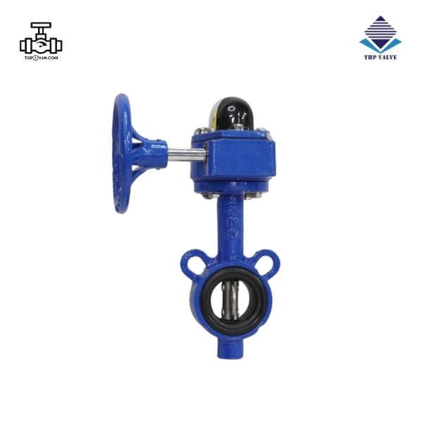 Van bướm tín hiệu điện gang Wonil DN50 - Hình ảnh 2
