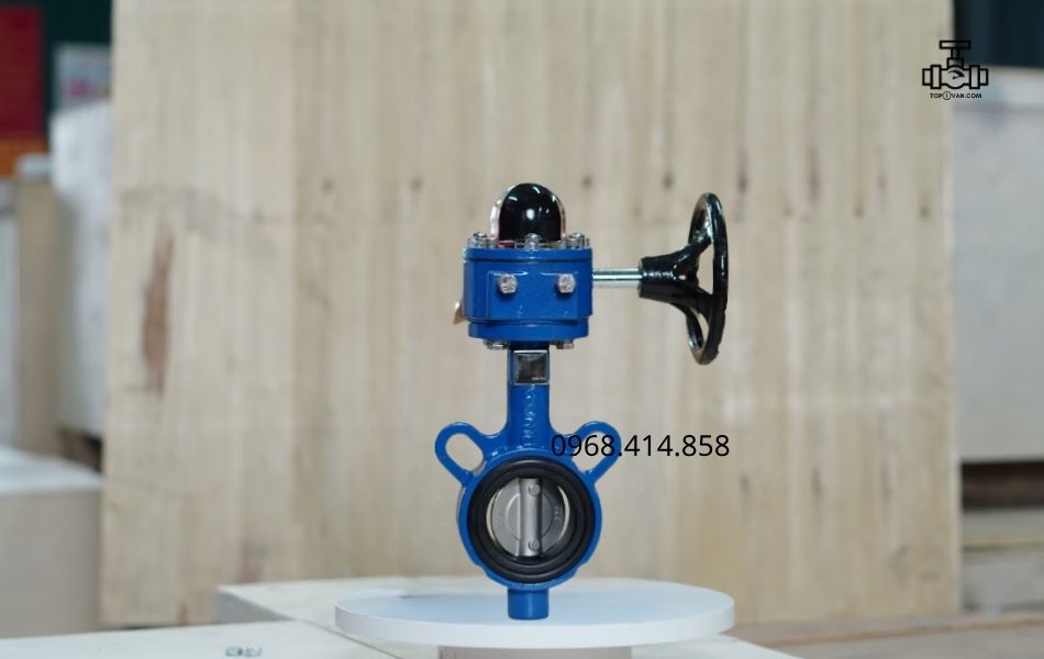 Van bướm tín hiệu điện gang Wonil DN65