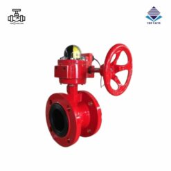 Van bướm tín hiệu điện gang Wonil DN100
