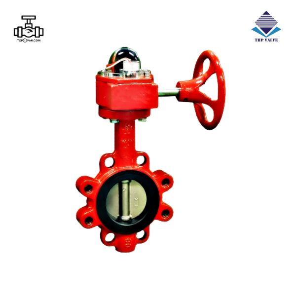 Van bướm tín hiệu điện gang Wonil DN150