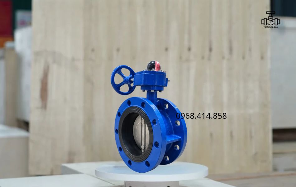 Van bướm tín hiệu điện gang Wonil DN200
